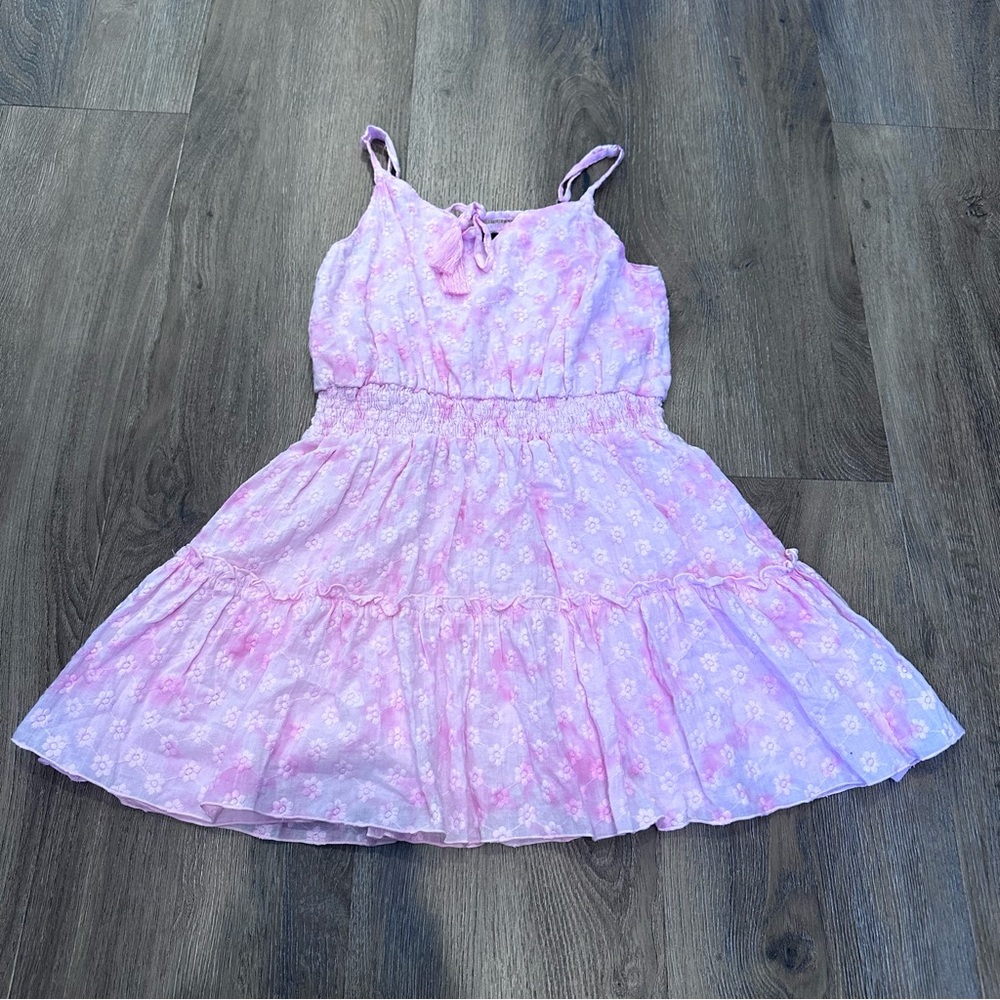 Flowers by Zoe girls pink mini Dress